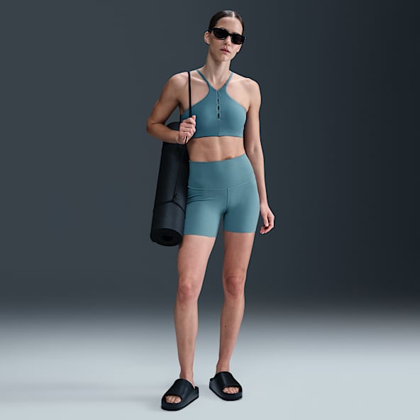 ★NIKE★W ZENVY GENTLE-SUPPORT 8INCH ショートパンツ★追跡可 NIKE Zenvy Women's Gentle-Support High-Waisted 8
